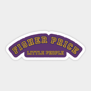 Fisher Price Little People Sticker